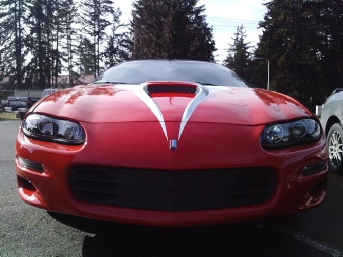 1998-2002 Camaro Fiberglass A11 Ram Air Hood