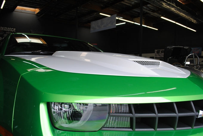 2009-2013 Camaro Fiberglass A63 Ram Air Hood