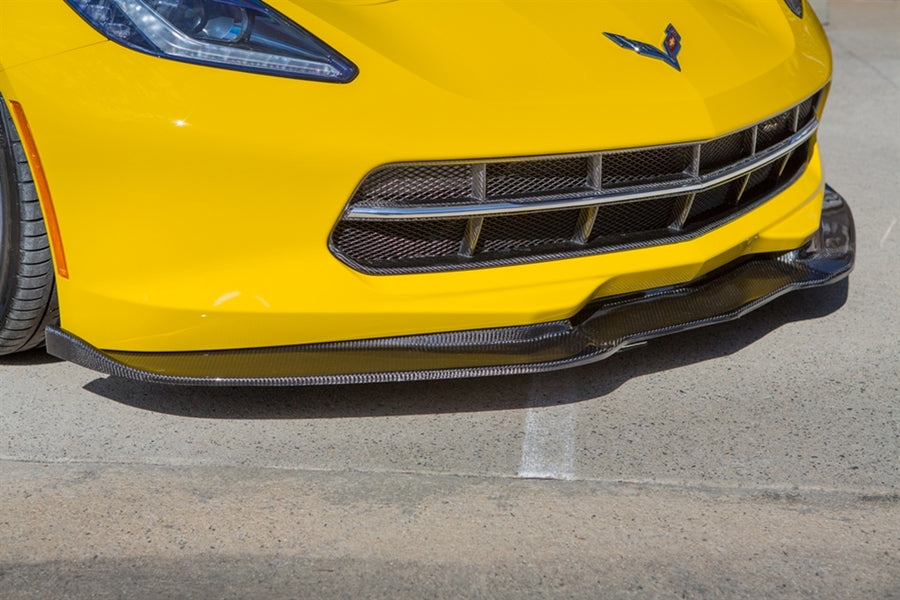 2014-2019 C7 Corvette Stingray Carbon Fiber LG213 Chin Spoiler