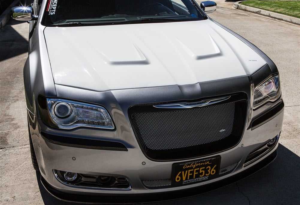 Overstock 2011-2013 300 Fiberglass A71 Heat Extractor Hood - TRUFIBER.COM
