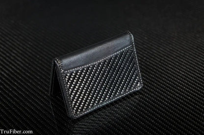 Trucarbon Carbon Fiber & Leather Cards Holder (exclusive) - TRUFIBER.COM