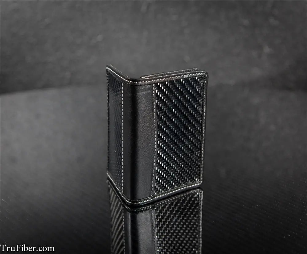 Trucarbon Carbon Fiber & Leather Cards Holder (exclusive) - TRUFIBER.COM