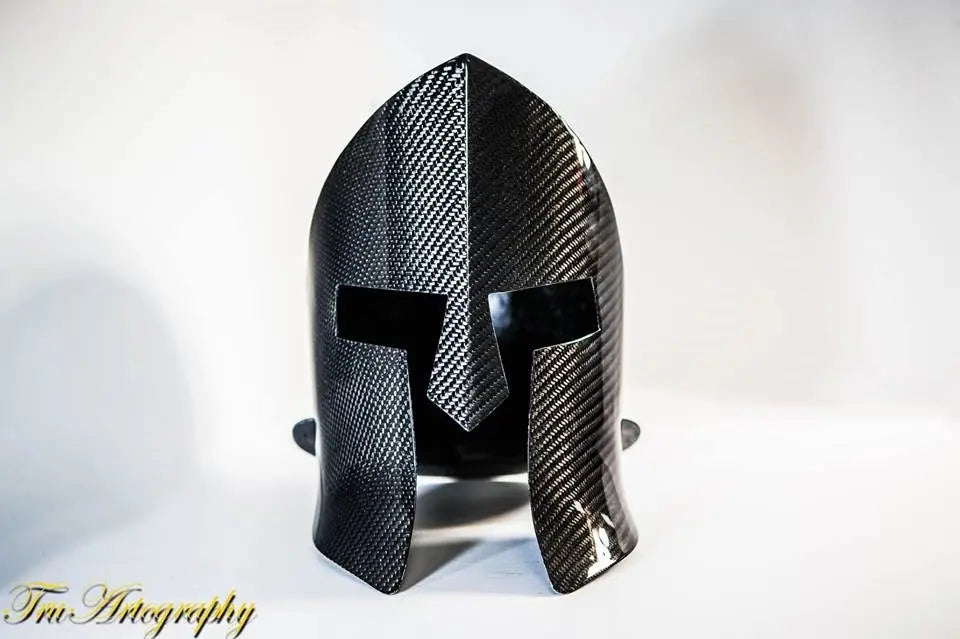 Trucarbon Spartan Carbon Fiber Helmet (exclusive) - EXCLUSIVE - TRUFIBER.COM