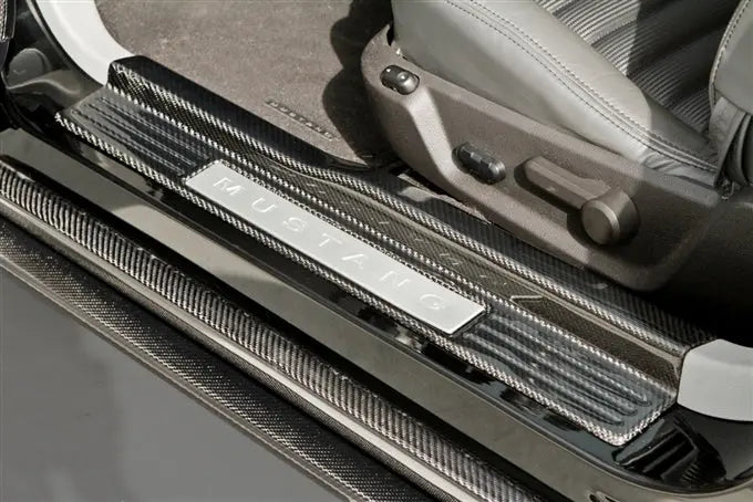 2005-2014 Mustang Carbon Fiber LG108 Door Sills