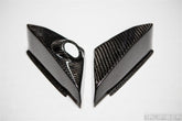 2005-2014 Mustang Carbon Fiber LG116 Mirror Switch Bezels