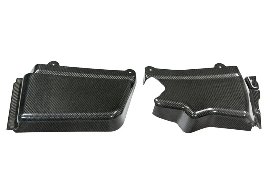 2005-2014 Mustang GT500 Carbon Fiber LG71KR Battery & Master Cylinder Covers