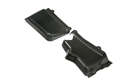 2005-2014 Mustang GT500 Carbon Fiber LG71KR Battery & Master Cylinder Covers