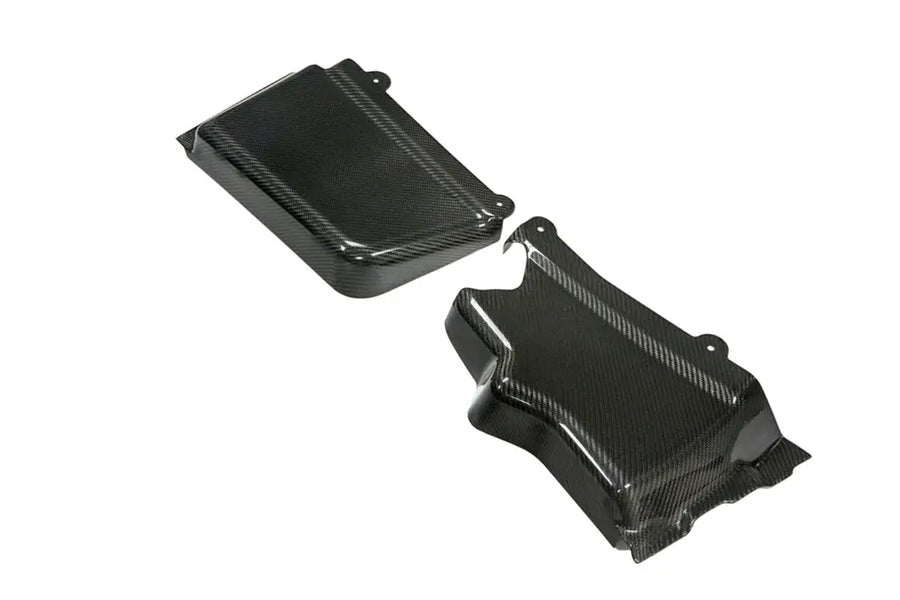 2005-2014 Mustang GT500 Carbon Fiber LG71KR Battery & Master Cylinder Covers