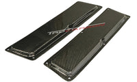 2005-2012 Mustang Carbon Fiber Rain Guards (fits A61 hood)