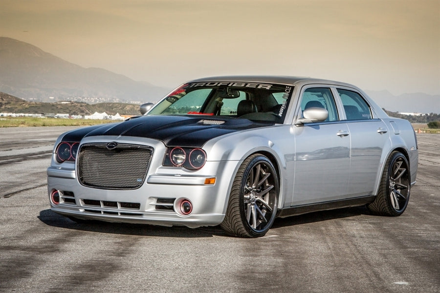 Mopar Carbon Fiber XR5 Side Skirts (05-10 Charger, 05-07 300) - TRUFIBER.COM