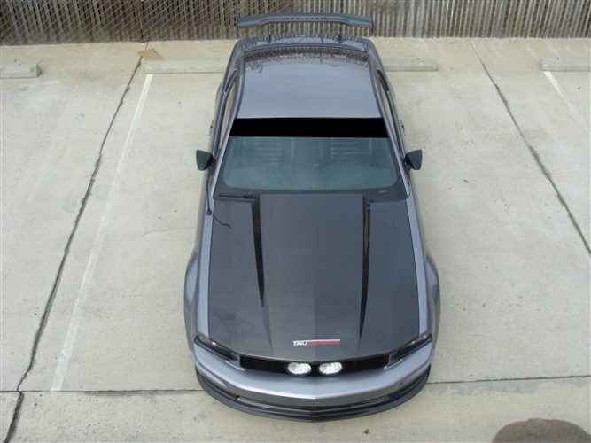 2005-2009 Mustang Carbon Fiber A49-3 Heat Extractor Hood