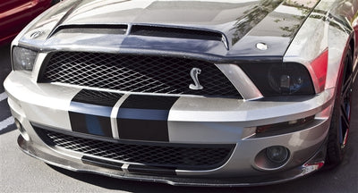 2005-2009 Mustang GT500 Carbon Fiber LG104KR Chin Spoiler (fits GT500 front fascia)