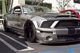 2005-2009 Mustang GT500 Carbon Fiber LG104KR Chin Spoiler (fits GT500 front fascia)