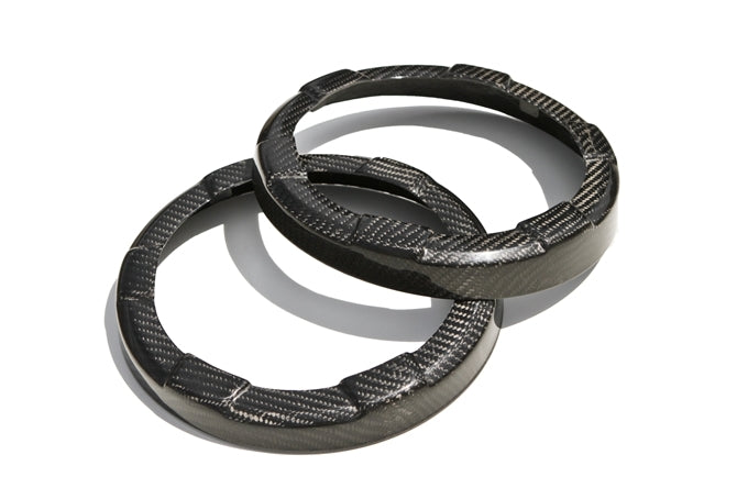 2005-2009 Mustang Carbon Fiber LG106 Speaker Rings