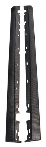 2005-2009 Mustang Carbon Fiber LG109 Side Skirt Splitters