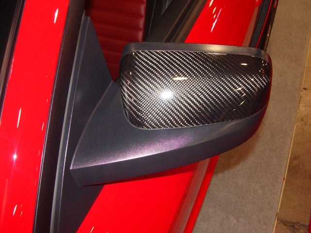 2005-2009 Mustang Carbon Fiber LG32 Mirror Covers