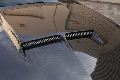 2010-2012 Mustang Carbon Fiber A42 Ram Air Hood