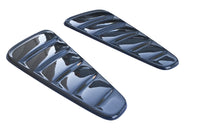 2010-2014 Mustang Carbon Fiber LG101 Window Louver Covers - TRUFIBER.COM