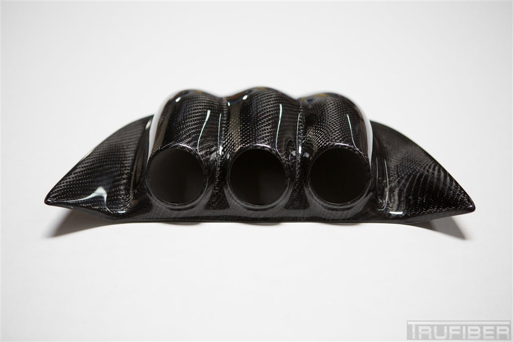 2010-2014 Mustang Carbon Fiber LG105 Gauge Pod (V6/GT/GT500) - TRUFIBER.COM