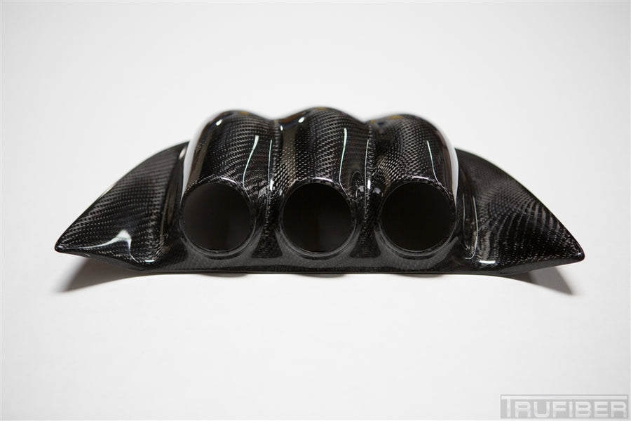 2010-2014 Mustang Carbon Fiber LG105 Gauge Pod (V6/GT/GT500) - TRUFIBER.COM