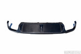 2013-2014 Mustang Carbon Fiber LG149KR Quad Tip Rear Diffuser