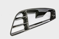 2013-2014 Mustang GT Carbon Fiber LG203 Front Bumper Upper Grille - TRUFIBER.COM