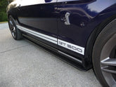 2010-2012 Mustang Carbon Fiber XR4 Side Skirts
