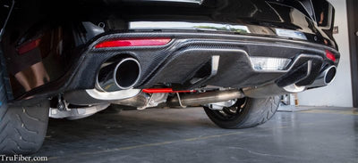 2015-2017 Mustang Carbon Fiber LG234 Rear Bumper Trim