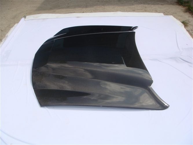 2005-2010 Charger Carbon Fiber A9 Hood - TRUFIBER.COM