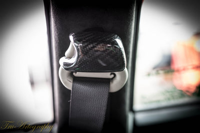 2005-2010 Charger Carbon Fiber LG182 Seat Belt Covers