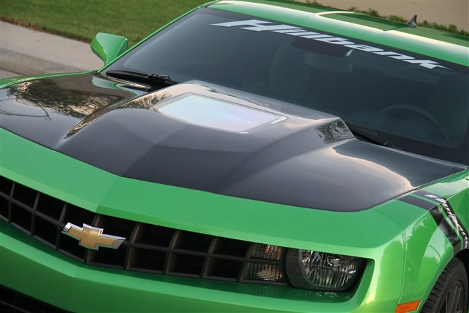 CLEARANCE 2009-2013 Camaro Carbon Fiber A62 Hood - TRUFIBER.COM