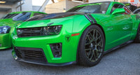 CLEARANCE 2012-2015 Camaro Carbon Fiber LG167 Fog Light Bezels (fits ZL1) - TRUFIBER.COM