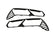 2014-2016 C7 Corvette Stingray LG207-AC Tail Light Bezels