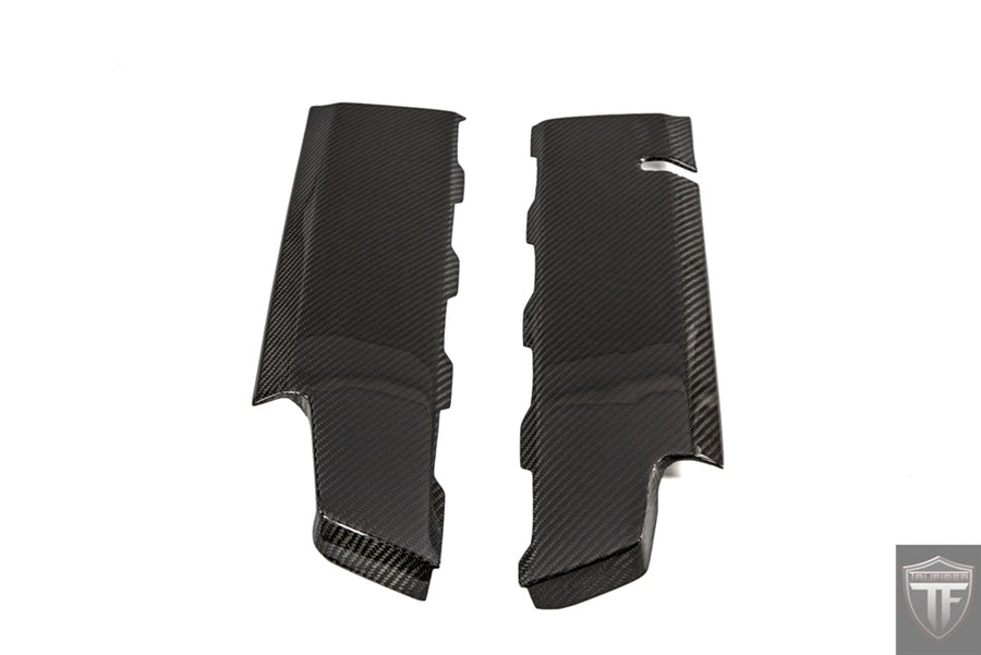 C7 Corvette Carbon Fiber LG211-AC Manifold Side Covers - TRUFIBER.COM