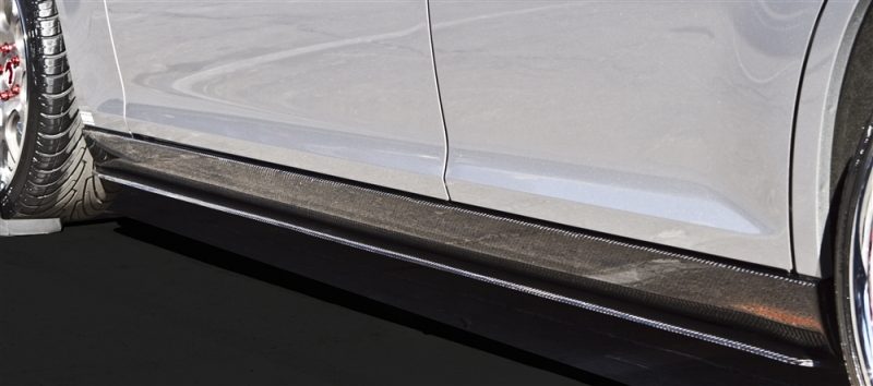 2011-2024 300 Carbon Fiber LG129 Side Skirt Splitters