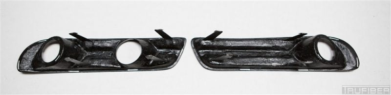 CLEARANCE 2011-2013 300 Carbon Fiber LG132 Fog Light Bezels (Not for SRT-8) - TRUFIBER.COM