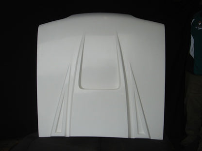 1987-1993 Mustang Fiberglass A14 Heat Extractor Hood-TRUFIBER.COM