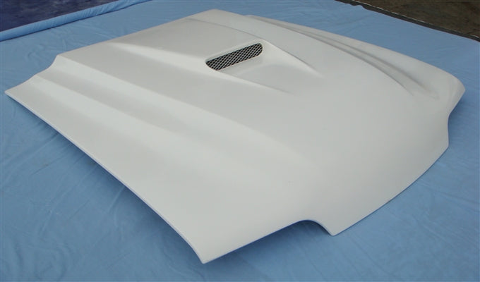 1987-1993 Mustang Fiberglass A36 Heat Extractor Hood-TRUFIBER.COM