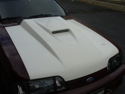 1987-1993 Mustang Fiberglass A37 Heat Extractor Hood-TRUFIBER.COM