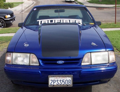 1987-1993 Mustang Fiberglass A49-3 Heat Extractor Hood-TRUFIBER.COM
