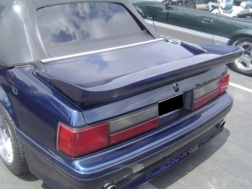 1987-1993 Mustang Fiberglass DCA37-ODEN Rear Spoiler-TRUFIBER.COM