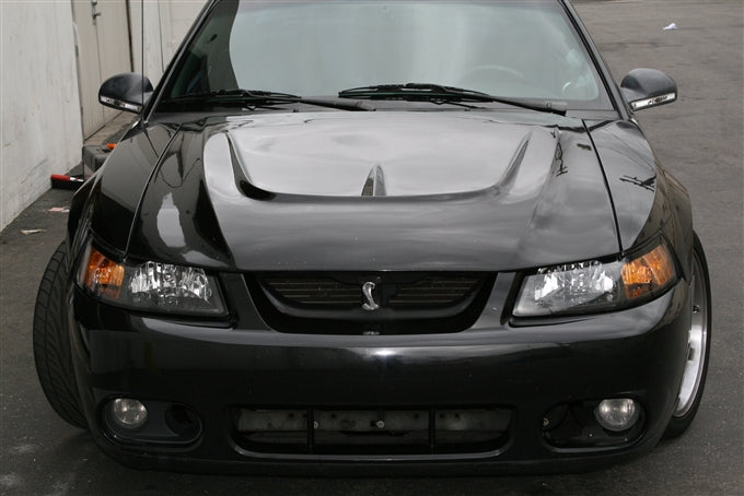 1999-2004 Mustang Fiberglass A28 Heat Extractor Hood