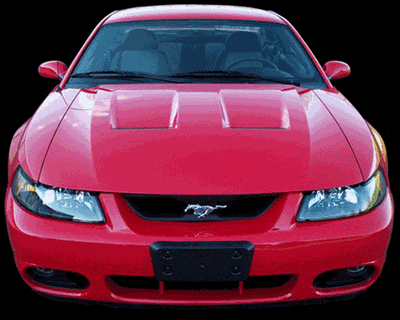 1999-2004 Mustang Fiberglass A45 Heat Extractor Hood (Cobra)