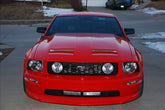2005-2009 Mustang Fiberglass A39 Ram Air Hood