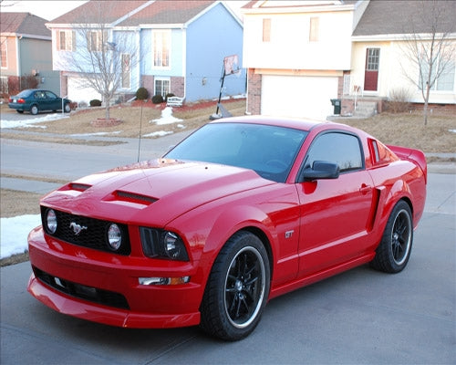 2005-2009 Mustang Fiberglass A39 Ram Air Hood