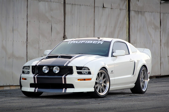 2005-2009 Mustang Fiberglass A42 Ram Air Hood