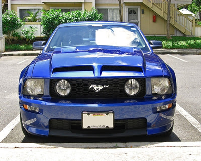 2005-2009 Mustang Fiberglass A52 Ram Air Hood