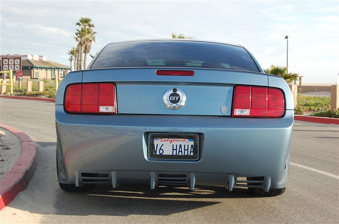 2005-2009 Mustang Fiberglass CXS1 Rear Bumper (V6/GT) vendor-unknown