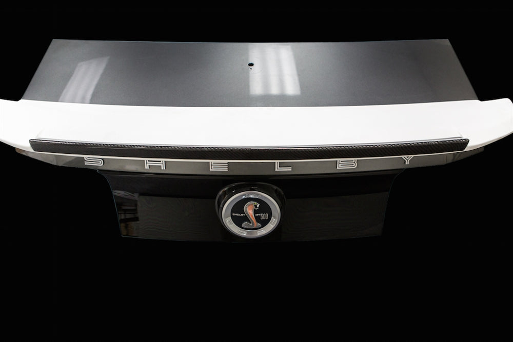 2010-2014 Mustang Fiberglass DCA42KR Rear Spoiler w/ Fiberglas Gurney Flap