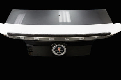 2010-2014 Mustang Fiberglass DCA42KR Rear Spoiler w/ Fiberglas Gurney Flap
